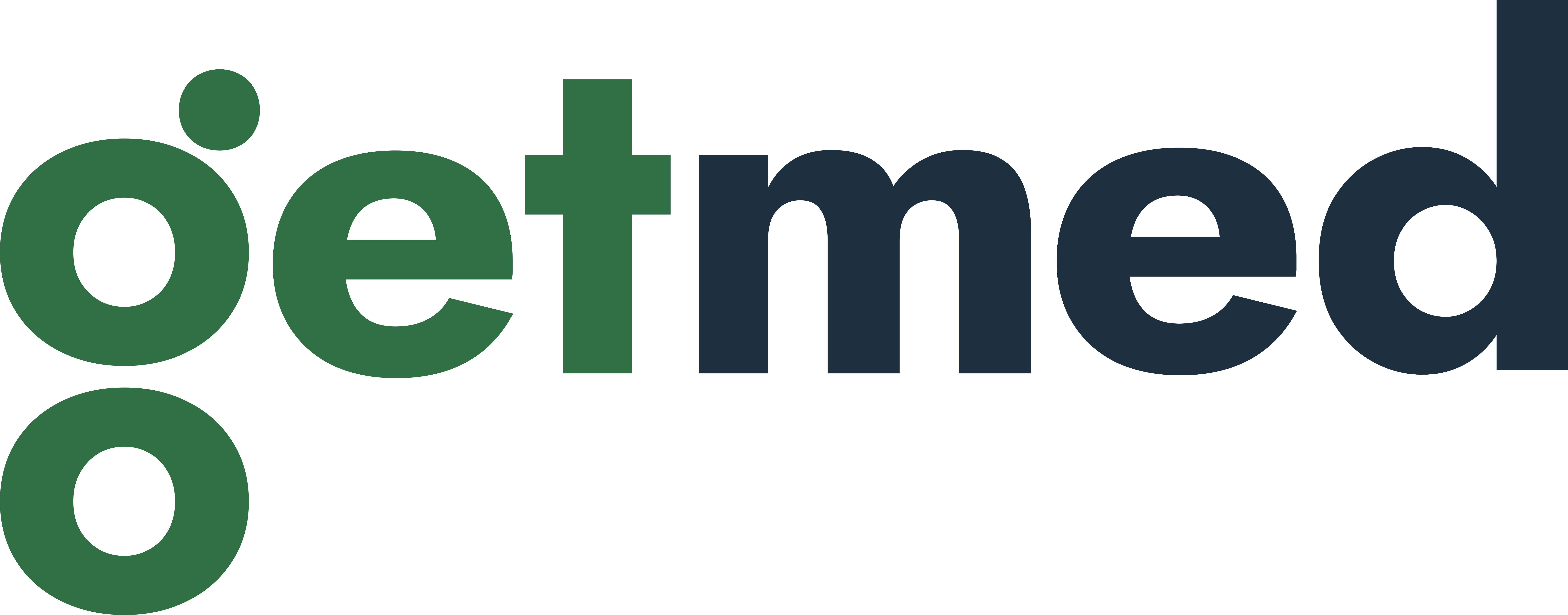 GetMed Logo (fundo claro - verde com azul)